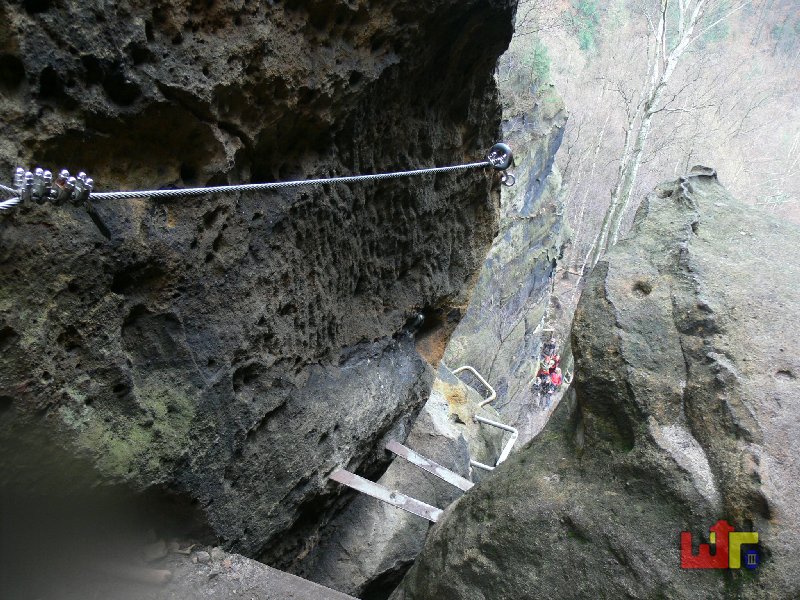 H�ntzschelstiege - Klettersteig